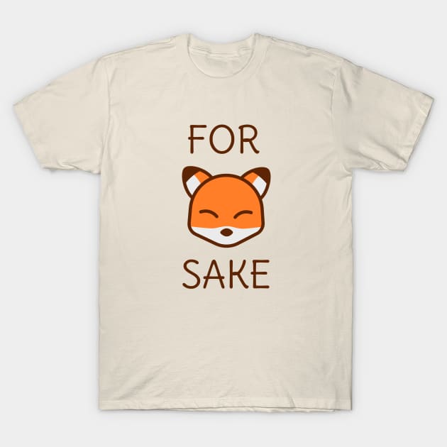 Funny Fox Pun T-Shirt by happinessinatee